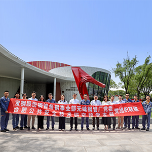 党建引领铸钢管品质，联建共建促检测提升——宝钢无缝钢管厂与合安院联建共建活动正式启动